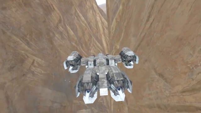 Space Engineers - Canyon Flying (Silent) смотреть онлайн