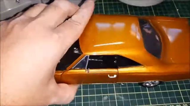 1:18 Diecast Model Cars - 1969 Plymouth GTX Custom - ERTL "American Muscle" смотреть онлайн