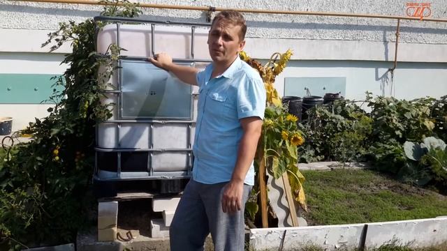 Система капельного полив от емкости ЖУК 60 растений смотреть онлайн