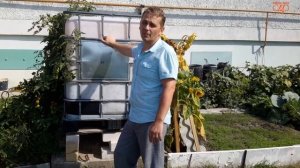 Система капельного полив от емкости ЖУК 60 растений