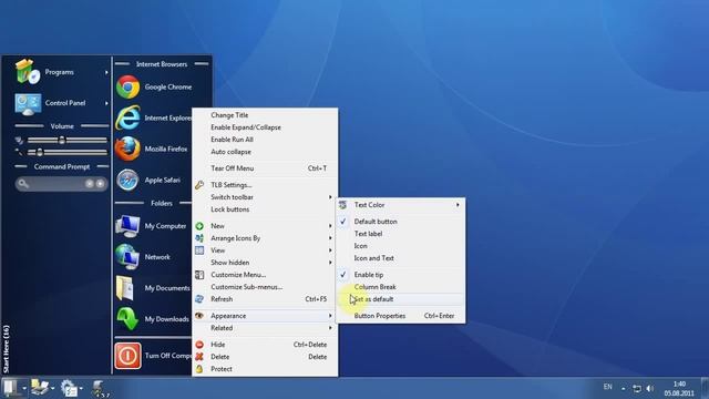 True Launch Bar - Column Break feature смотреть онлайн