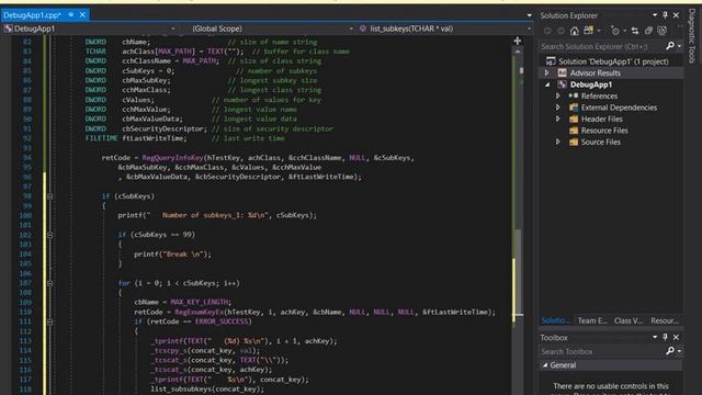 Win32 API- Registry Navigation C++ смотреть онлайн