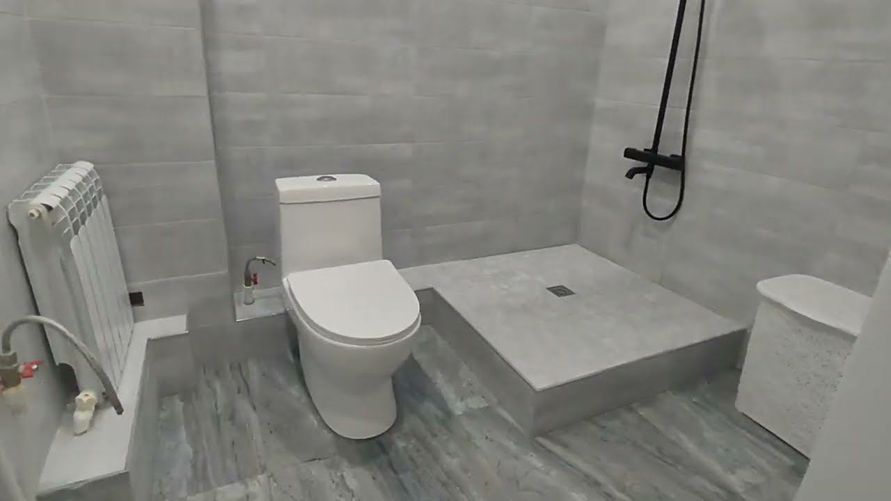 ДизайнерСкие Решения при ремонте ванных комнат СовмеЩенной с Туалетом смотреть онлайн