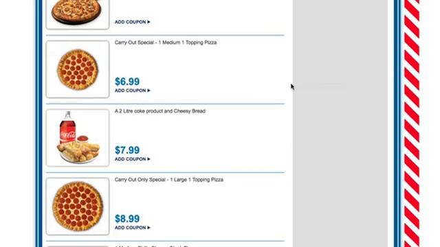 Domino's Pizza - How to Order Using Online Coupons смотреть онлайн