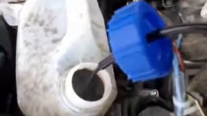 Замена масла через щуп