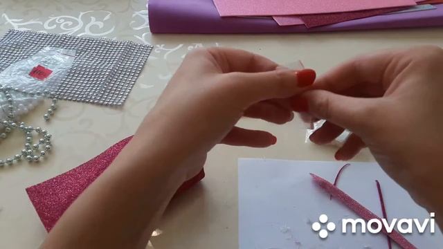 Поделка из фоамирана#сумочка смотреть онлайн