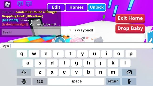 Roblox with Isabella Sophie and lili!! смотреть онлайн