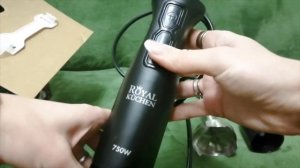 Обзор на погружной блендер из магнита Royal Kuchen