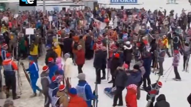 Анонс «Лыжня России» смотреть онлайн