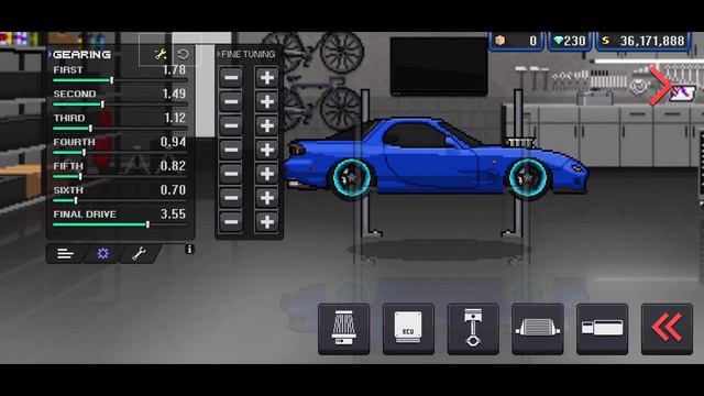 Mazda RX-7 Veilside LT-5 | Pixel Car Racer | 6.0 Seconds смотреть онлайн