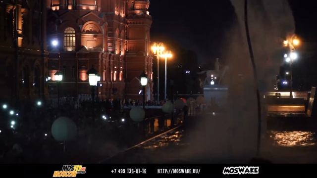 Mosfly.team show on Red Square, Moscow//Флайборд шоу команды Mosfly на 870-летии Москвы смотреть онлайн