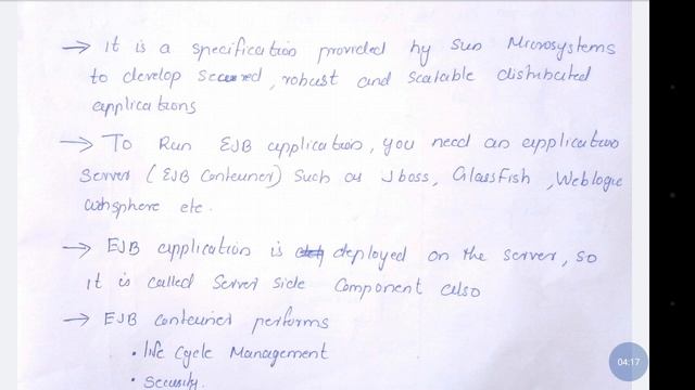 Enterprise Javabeans(EJB) introduction part 4 смотреть онлайн