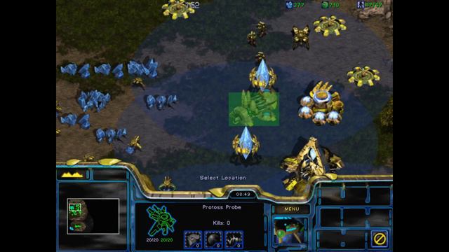 Starcraft - Protoss Campaign: Mission 2 - Into The Flames смотреть онлайн