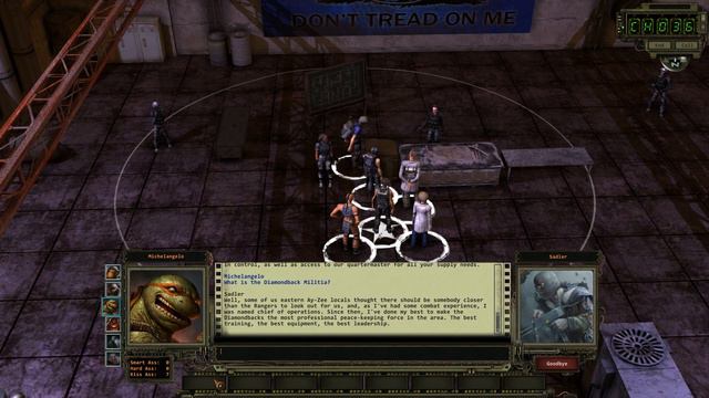 Mr. Odd - Let's Play Wasteland 2 - Part 46 - The Diamondback Militia Entrance смотреть онлайн