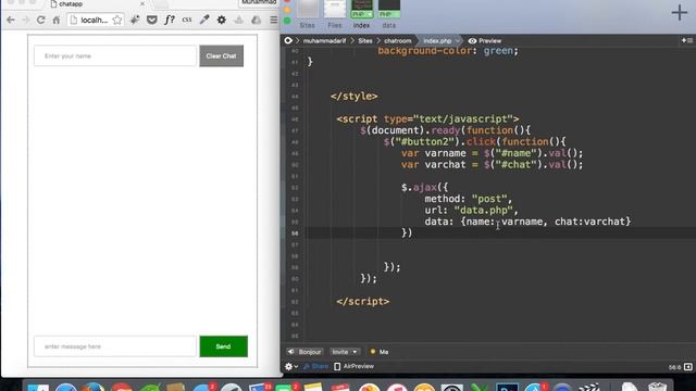 ajax jquery php connecting php file sending variables part 2 смотреть онлайн