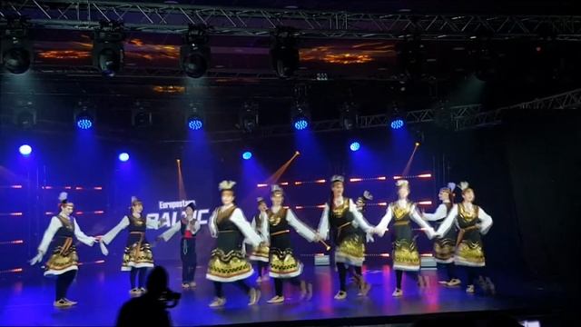 Болгарская хора в исполнении ансамбля Карусель (Саласпилс, Латвия) смотреть онлайн