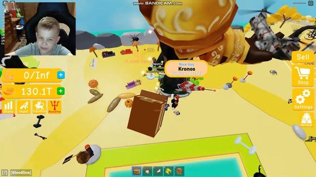 Играем в Roblox режим Lifting Simulator X2 EVENT смотреть онлайн