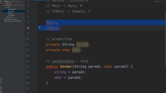 JAVA 101 | User Defined Data Type Basic Enum смотреть онлайн