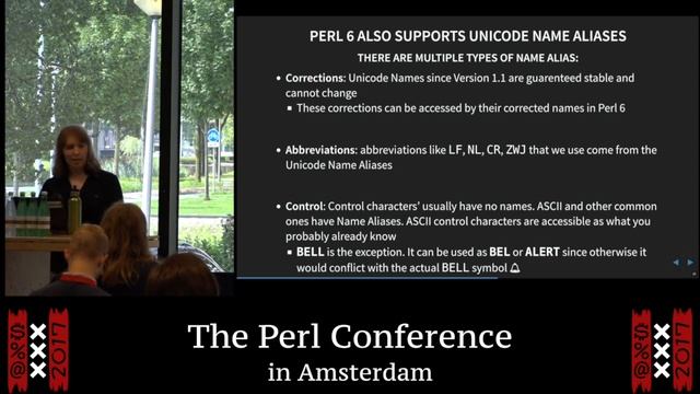 "High End Unicode in Perl 6" - Samantha McVey смотреть онлайн