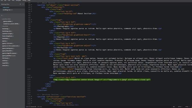 Bootstrap one page scrolling site part 7 - Twitter Bootstrap смотреть онлайн