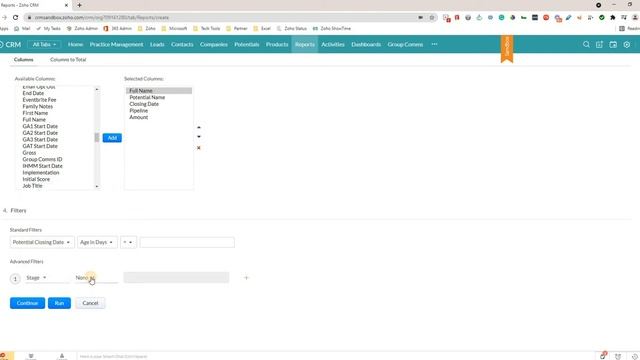 How to create a monthly revenue report with Zoho CRM смотреть онлайн
