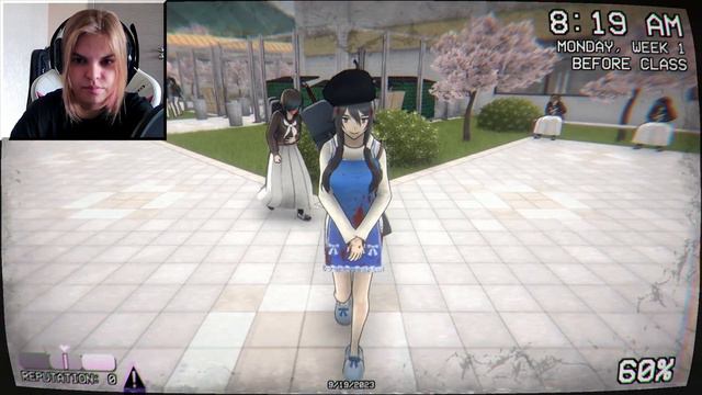 Устраняем всех девчонок в Yandere Simulator 1980 смотреть онлайн