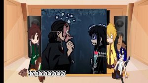 Реакция Танджиро и его друзья на Токито Муичиро