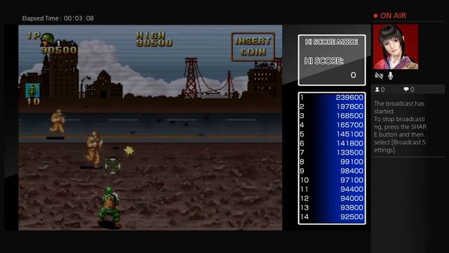 ACA NEOGEO NAM-1975 1cc Arcade High Score