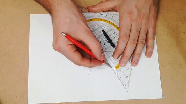Как разделить окружность на 6 частей. How to divide a circle into 6 parts смотреть онлайн