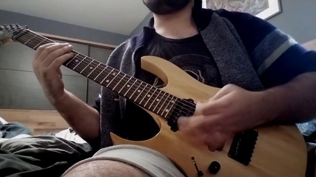 Riffing on Ibanez RG7421 | Dimarzio & Polished by Dino Babin смотреть онлайн