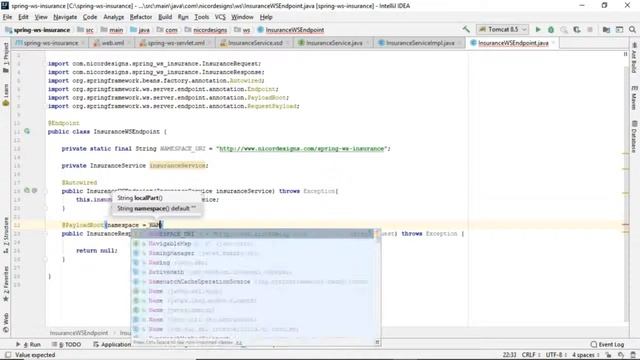 Implementing the SOAP Endpoint with IntelliJ Final смотреть онлайн