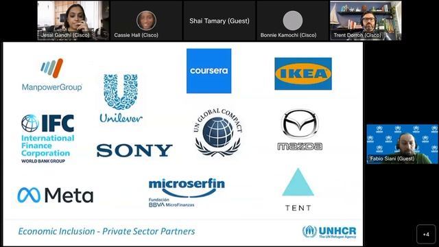 Making an Impact by Hiring Refugees—an on-demand webinar presented by Cisco Talent Bridge смотреть онлайн