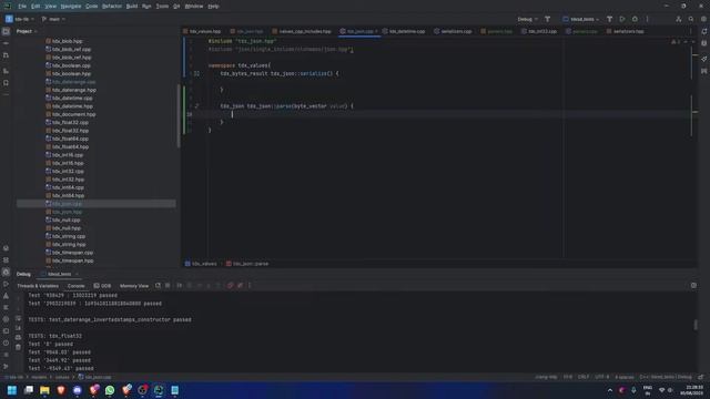 Part 7 || Building a database in C++ || JSON binary serializer смотреть онлайн
