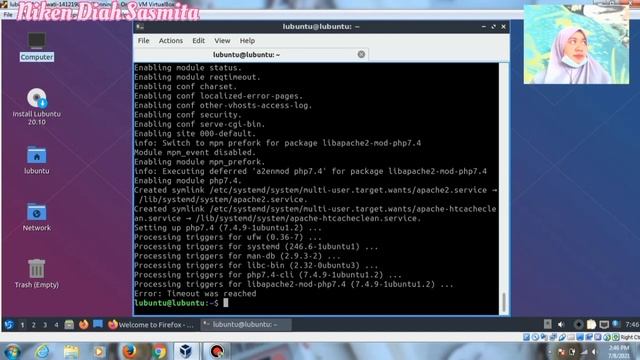 Tutorial install PHP pada linux смотреть онлайн