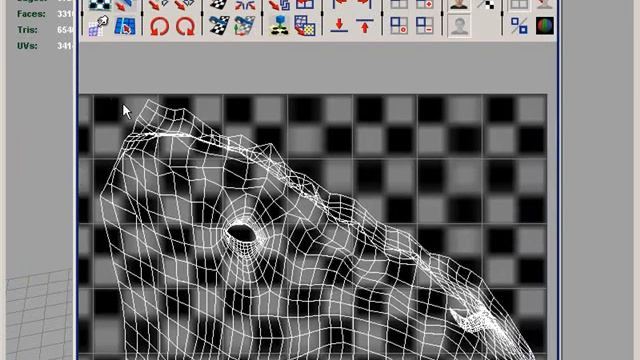 Maya UV unwrap (unfold) mini tutorial смотреть онлайн