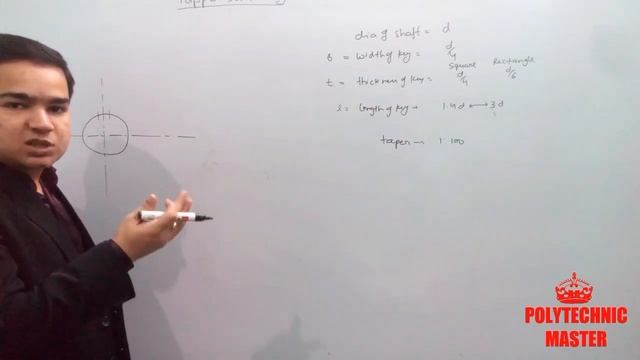 Keys and Cotter | Taper Sunk Key Drawing | Second Semester | Polytechnic/Diploma in Hindi смотреть онлайн