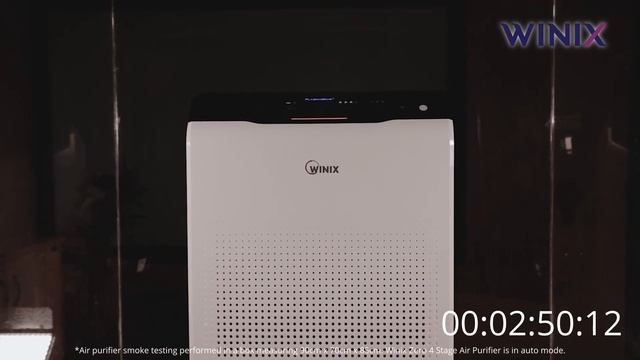 Smoke Removal Test - WINIX Australia Zero 4 Stage Air-Purifier смотреть онлайн