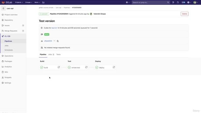 68 - Revisiting the CI pipeline смотреть онлайн