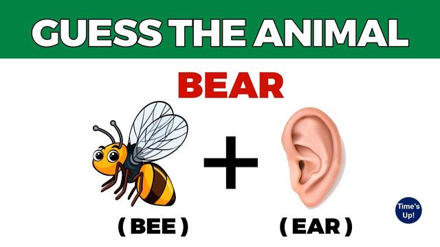 Guess The Animal By Emoji | Emoji Puzzles | Emoji Animal Challenge