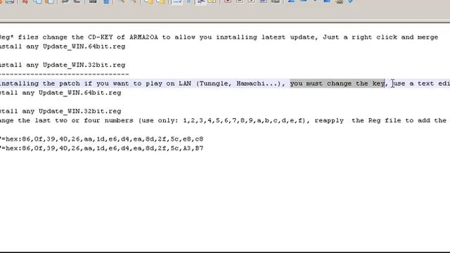 ARMA 2 Operation Arrowhead_"Wrong cd key" Fix смотреть онлайн