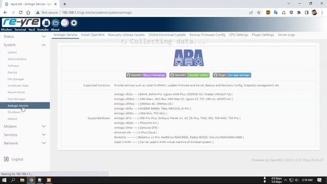 OpenWrt 22.03.3 OC OnLy 05.02.23 WiFi Off B860H v5 Kernel 6 | REYRE-STB смотреть онлайн