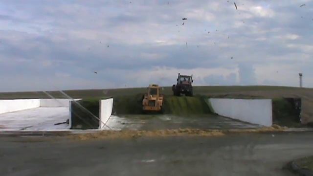заготовка силоса из травы смотреть онлайн