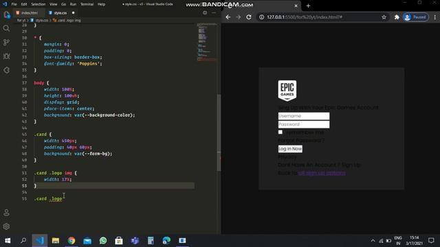 Epic games login form page using html and css only смотреть онлайн