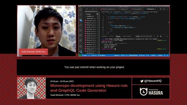 Monorepo development using Hasura role and GraphQL Code Generator смотреть онлайн