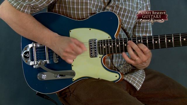 Fender Custom Shop Double TV Jones Relic Telecaster with Bigsby смотреть онлайн