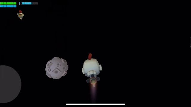 Asteroid in the game chicken gun (what's on the asteroid?) #chickengun #games смотреть онлайн