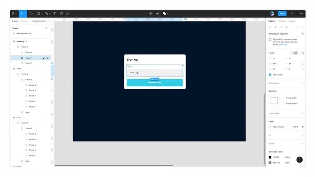 Figma Tutorial - Responsive Auto Layout - Basic смотреть онлайн