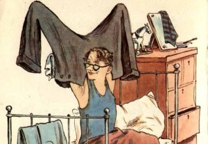 Вот какой рассеянный Самуил Яковлевич Маршак .1930г