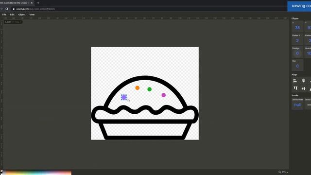 How to edit SVG file online - SVG path editor смотреть онлайн