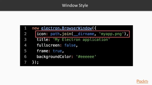 Building Electron Applications : Electron GUI Components | packtpub.com смотреть онлайн